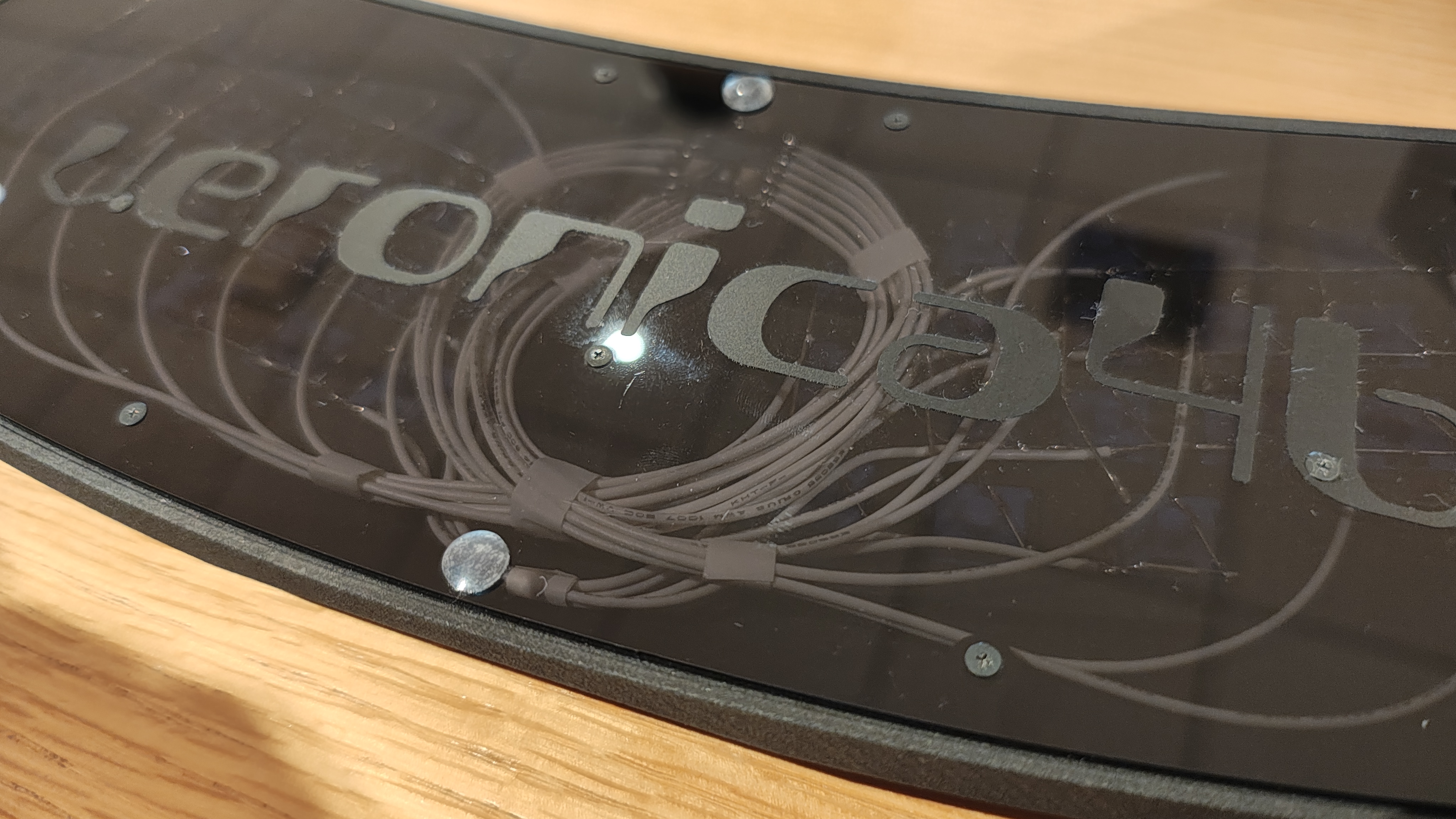 キーボードの背面